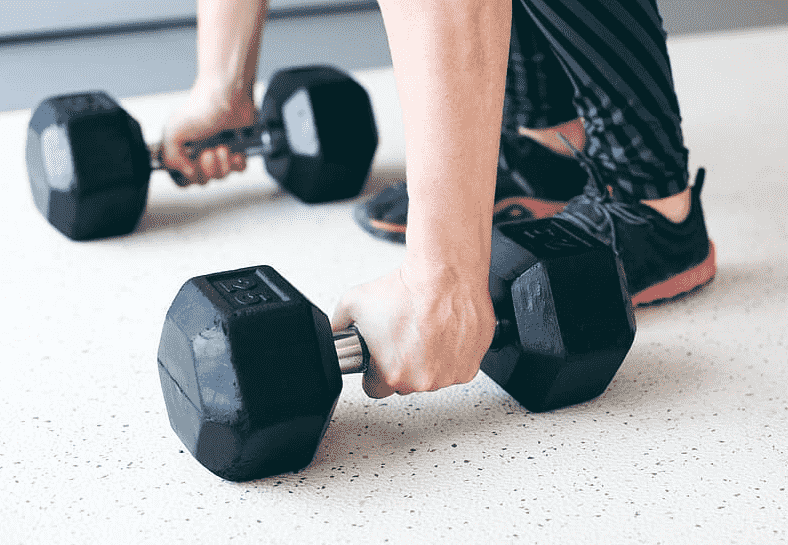 Lower Chest Workout with Dumbbells