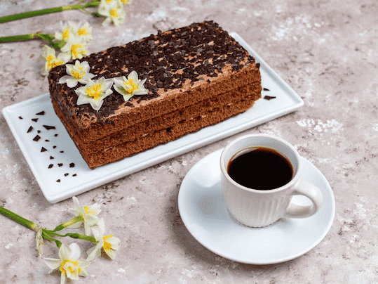 homemade coffee cake