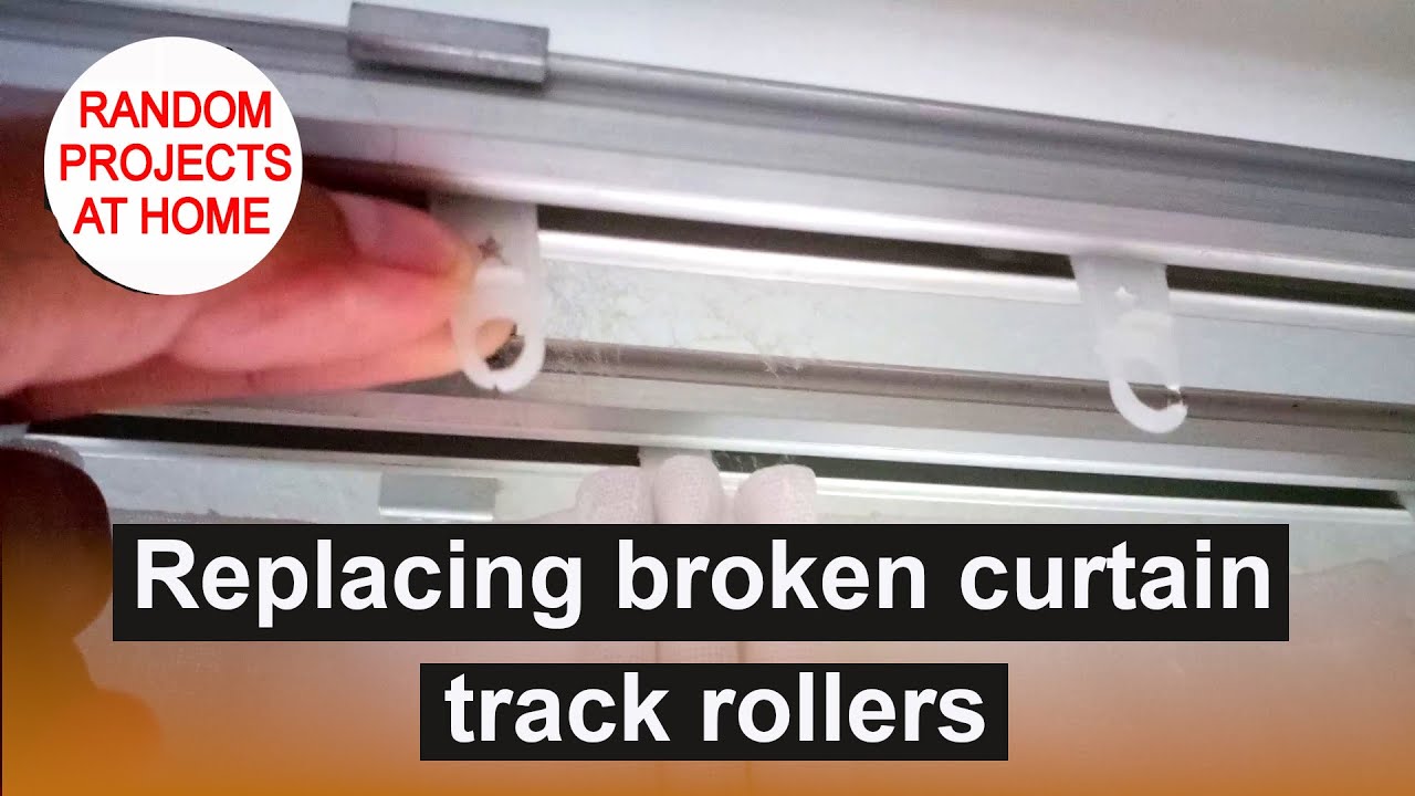 How to Replace Curtain Track Gliders