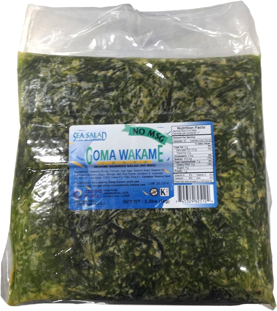 Seaweed Salad Azuma Delights: A Taste of the Ocean!